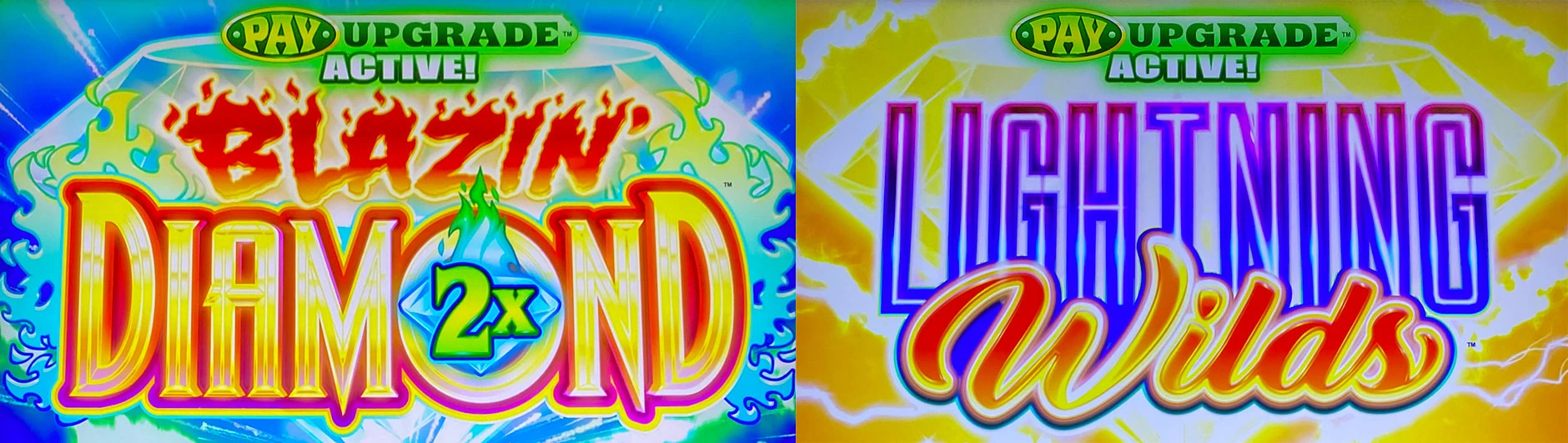 Blazin’ Diamond slot machine cabinet on casino floor