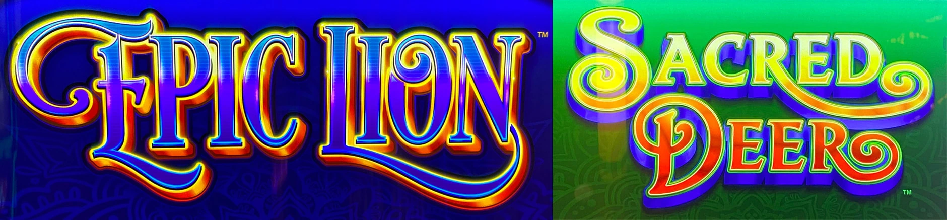 Sacred Deer slot machine cabinet on casino floor
