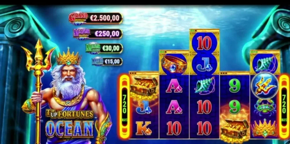 Top Up Fortunes: Ocean
